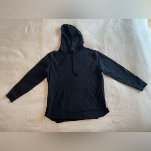 Kith Classics Frayed Hoodie - Dark Navy - Large